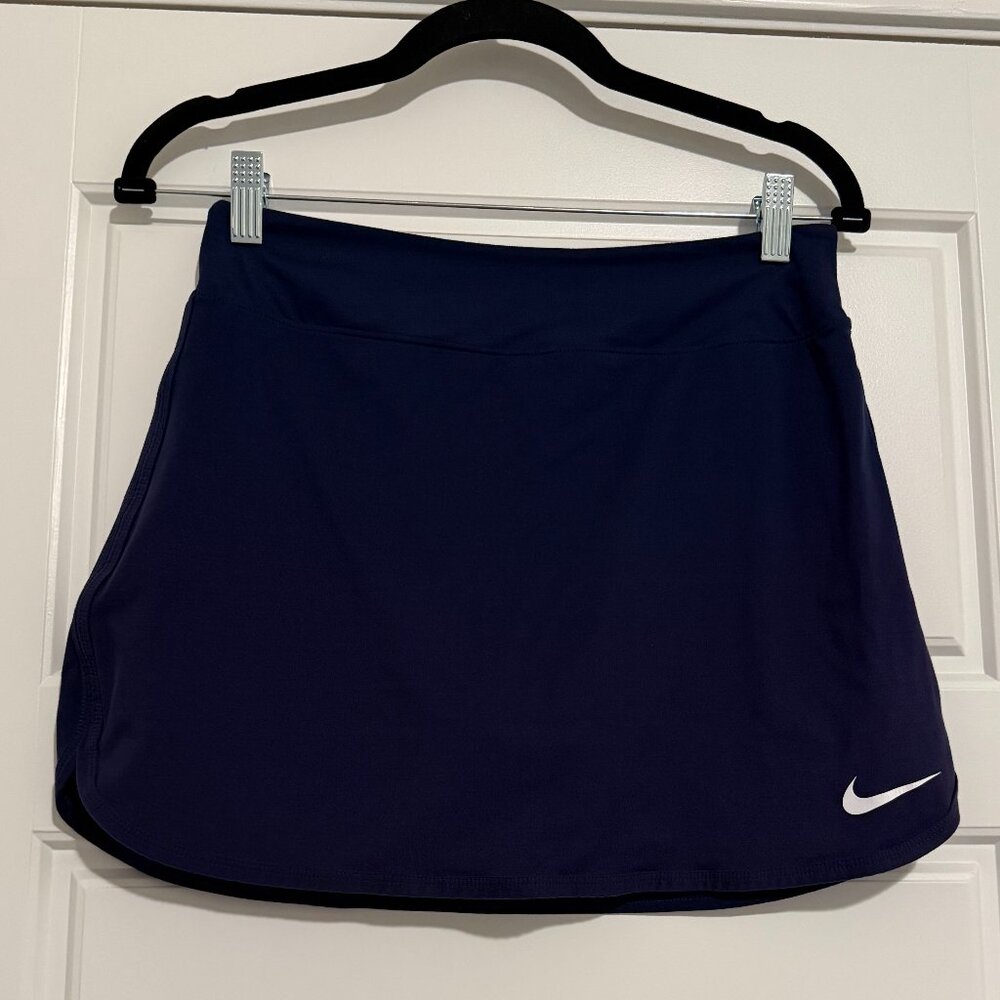 Nike Navy DriFit Long Skirt Size S